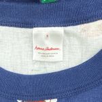 Hanna Andersson Heirloom Ornaments Organic Cotton Long John Pajama Top Small Blue Size undefined Photo 5