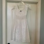 Max edition Adorable White Linen Dress With Ruffle Detail At The Bottom! Brand New Condition! 🤍 Photo 1
