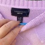 Lands' End Land’s End size L P (14-16) 100% cotton basket weave sweater. Photo 1