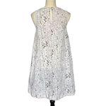 Rachel Zoe White Floral Print Sleeveless Mini Length Dress Size S Photo 1