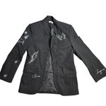 Zadig & Voltaire  Very Strass Heart Blazer Black Size: 34 Photo 1