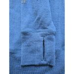Mons Royale Cortina Women Size XS High Neck Merino Wool Long Sleeve Thumbholes Blue Photo 3