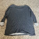 Kut From The Kloth ‎ Casual Blue Sweatshirt with Roll-up Sleeves Small Photo 5