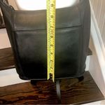 Coach Vintage  Black Leather Bleeker Slim Duffle Feeder Crossbody Shoulder Bag Photo 9