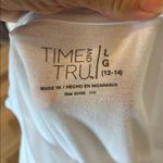 White Long Sleeve Shirt Size L Photo 4