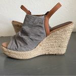 Y-Not Canvas Wedge Sandals  Size 10W Photo 10