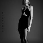 ZARA  velvet cut out dress Photo 1