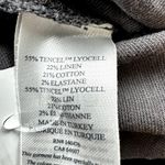 Faherty  Arlie Linen Pull On Elastic Knit Waistband Comfort Shorts Faded Black S Photo 4