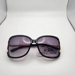 Ophelia Roe NWT  Black & Gold Sunglasses Photo 1