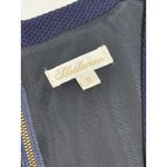 Shoshanna  Long Sleeve‎ V Neck Dress Navy Blue Quilted Career Size 12 Photo 1