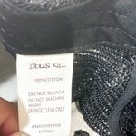 Dolls Kill  Black One Size Adjustable Mesh Trucker Hat Snapback Photo 3