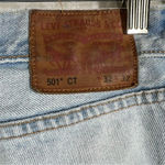 Levi's Levi’s Light Wash 501 High Rise Distressed Jeans‎ Photo 2