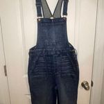 Madewell 🆕NWT Women’s Slim Fit Overalls Dark Wash Size L Stretchy 👖 Photo 1