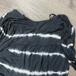 Knox Rose Women's Charcoal Gray-Blue Tie-Dye Long Sleeve Shirt - Size XS - NWT Photo 8