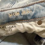 American Eagle AE  Jeans  Blue Mom Jean Comfort Stretch Waistband Distressed SZ 4 Photo 3