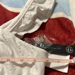 As You Wish AS U WISH sz large juniors white pullover dress lined summer wedding graduation Photo 4