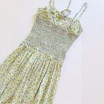 Free People NEW Lavender Daze Days Midi Smocked Dress Photo 7