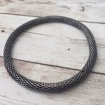 Vintage Bracelet / Bangle Metallic Dark Gray Photo 1