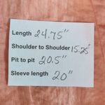 143 Story  Peach Satin Blazer NWT Size Small Crinkled Tangerine Blazer Photo 9