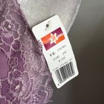 Lavender Sheer Lace Dress, Y2K‎ Fairycore Coquette Soft Girl Balletcore Medium Purple Photo 7