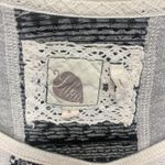 Anthropologie Lilka Pullover Black White Sweater Geometric Aztec Pattern sz S Photo 8