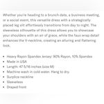 Karen Kane  faux wrap rayon/spandex jersey Navy blue Dress. Size Medium. NWT. Photo 5