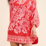 Farm Rio  Flora Tapestry Mini Dress size Large Photo 0