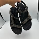 Teva  Women's Sandal 9 Black‎ Sport Hiking Water Strap Sandals Pattern Outdoor Photo 3