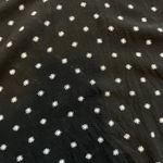 & Other Stories & Other Stories Black White Floral Polka Dot Half Sleeve Fit Flare Dress Size 4 Photo 4