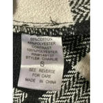 West Loop Favlux Women's Sleeveless Buffalo Check Vest Black And White Size Small soft Photo 4