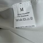 NWT Y2K Lace Mini Skirt – Pleated Ruffle Floral Lace Tiered Underskirt – Med White Photo 6