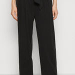 Scotch & Soda DAISY HIGH RISE STRAIGHT LEG PAPERBAG TROUSERS Size large Photo 0