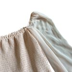 Wilfred  Smocked Off-Shoulder Long Sleeve Shirt Top Blouse Chiffon Size Medium Photo 8