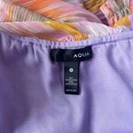 AQUA Smock Waist Peasant Womens Top Sz Small Ruffle One Shoulder Fairy Ethereal Photo 7