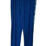Vera Bradley Blue Saffron Palazzo Pants Paisley Stretch Hippie Soft Pants med Photo 2