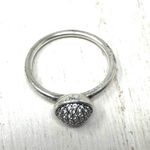 Pandora cluster dome ring, sterling silver, size 56 or 7.5 Photo 9