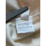 Strapless Smocked Yellow White Bohemian Vacation Beach Pool Dress S Photo 10