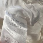 Blue Blush  Women’s White Cotton Eyelet Cut Out Flutter Sleeve Jumpsuit Size L Photo 3