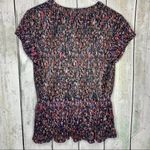 Anthropologie  Floral Peplum Top Photo 1
