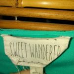 Sweet Wanderer  L Turquoise Nylon Top Photo 1