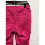 BKI Vintage America Jeans Women’s Size 6 28 Pink Boho Crop Mid Rise Stretch Photo 7