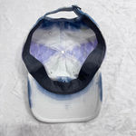 Adidas Tie Dye Ball Cap Blue Purple White Adjustable Baseball Trucker Watercolor Photo 4