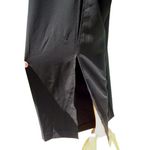 Cache Black Removable Self Belt Pant New Bottom 12" Splits Peek A Boo NWT $98 Photo 1