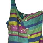 Echo One Shoulder One Piece‎ Bathing Suit Blue Size 8 Photo 1