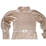 Venus Pink Dusty Rose Knit Puff Sleeve Bodycon Sweater Dress sz XLARGE NWOT Photo 9