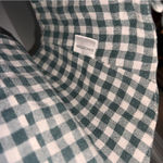 Black and White Checkered Women's Top Photo 2