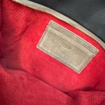 Hammitt Montana Reversible Pewter Black Leather Large Crossbody Gray Photo 5