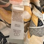 Calia Womens Palm Print Button Down Cover up Linen Shirt Size Large NWT Photo 4