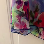 Notations  Sheer Floral Slip Skirt Size Medium Petite Photo 3