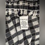 American Rag NWOT  Strapless Gingham Plaid Sheer Tube Top Photo 3